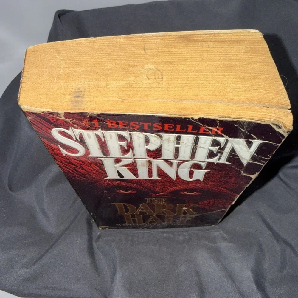 The Dark Half by Stephen King (1st Edition Signet Paperback, 1990)
